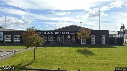Lagerlokaler til salg i Grindsted - Foto fra Google Street View Lagerlokaler til salg i Grindsted - Foto fra Google Street View